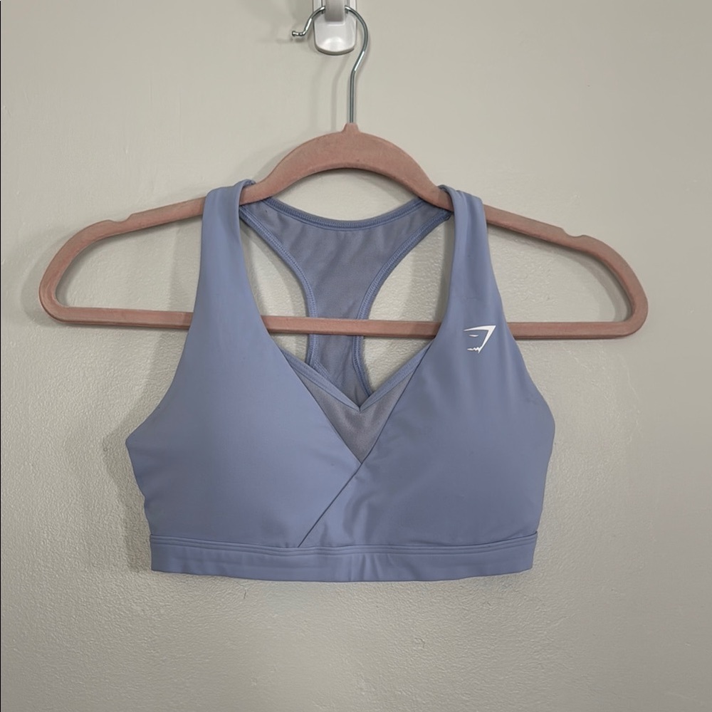 Gymshark Women's Blue Sports Bra